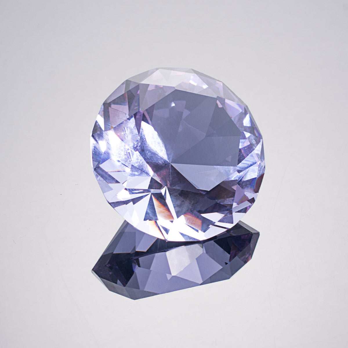 Purple Dianmond Shaped Crystal Centerpiece (50mm/60mm)