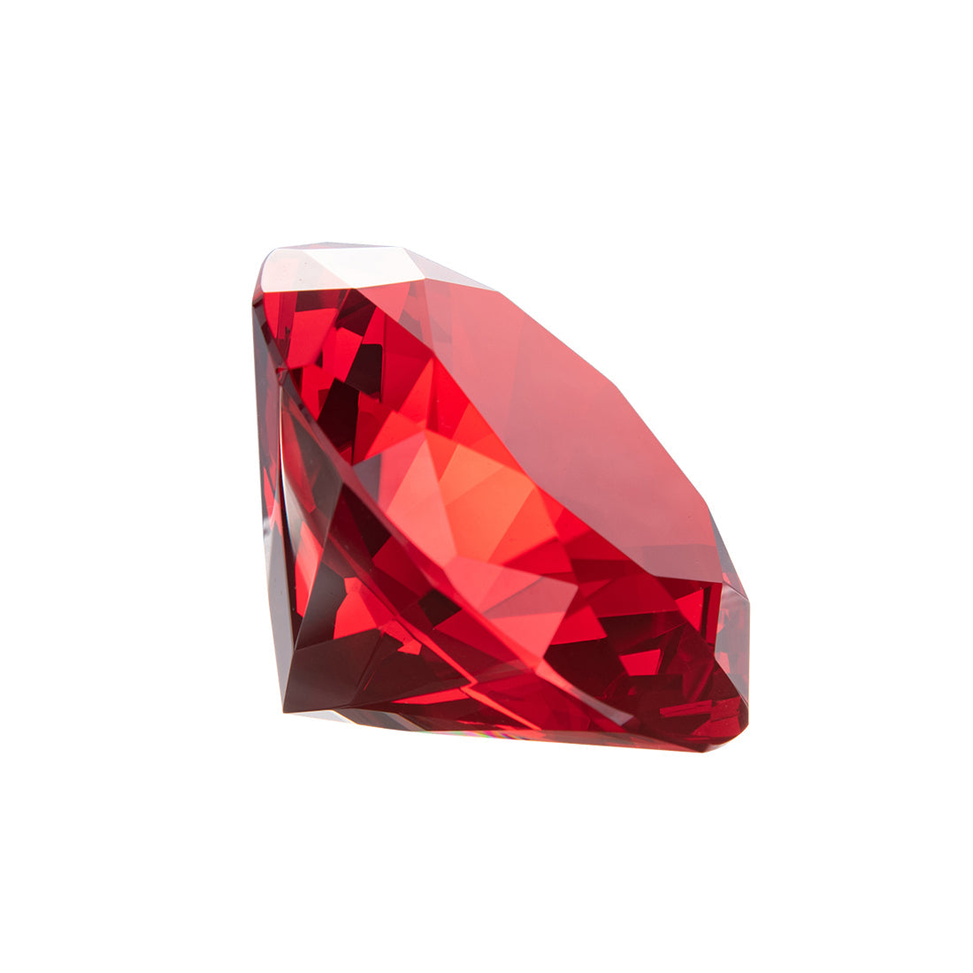 Red Dianmond Shaped Crystal Centerpiece (50mm/60mm)