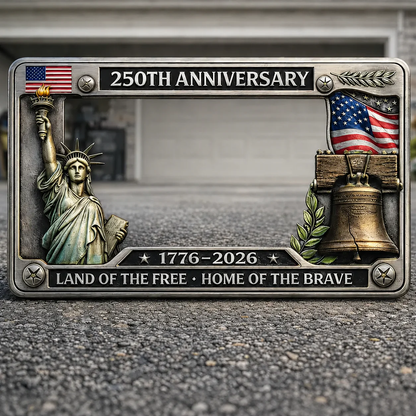 250th Anniversary Commemorative License Plate Frame