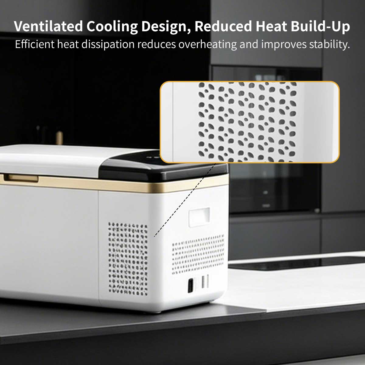 Car & Home Dual-Use Compressor Refrigerator – -20°C Portable Fridge Freezer | Traverseon