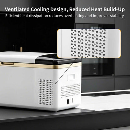 Car & Home Dual-Use Compressor Refrigerator – -20°C Portable Fridge Freezer | Traverseon