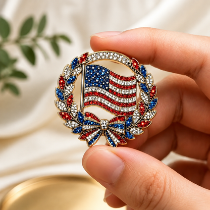 US 250th Anniversary Commemorative Brooch