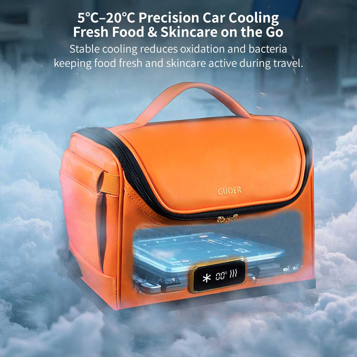 4L Portable Car Cooler & Warmer – 12V Mini Fridge for Travel | Traverseon