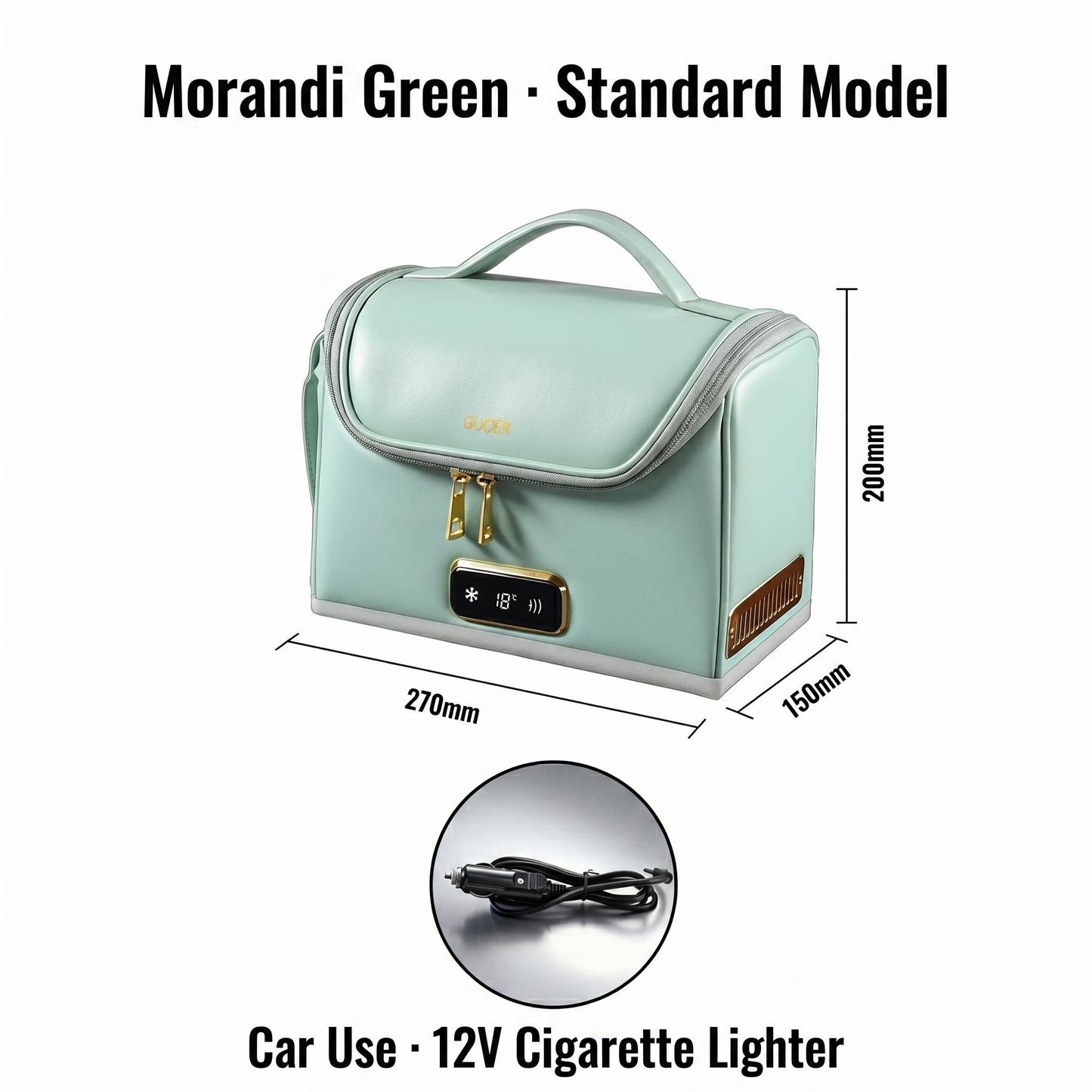 4L Portable Car Cooler & Warmer – 12V Mini Fridge for Travel | Traverseon