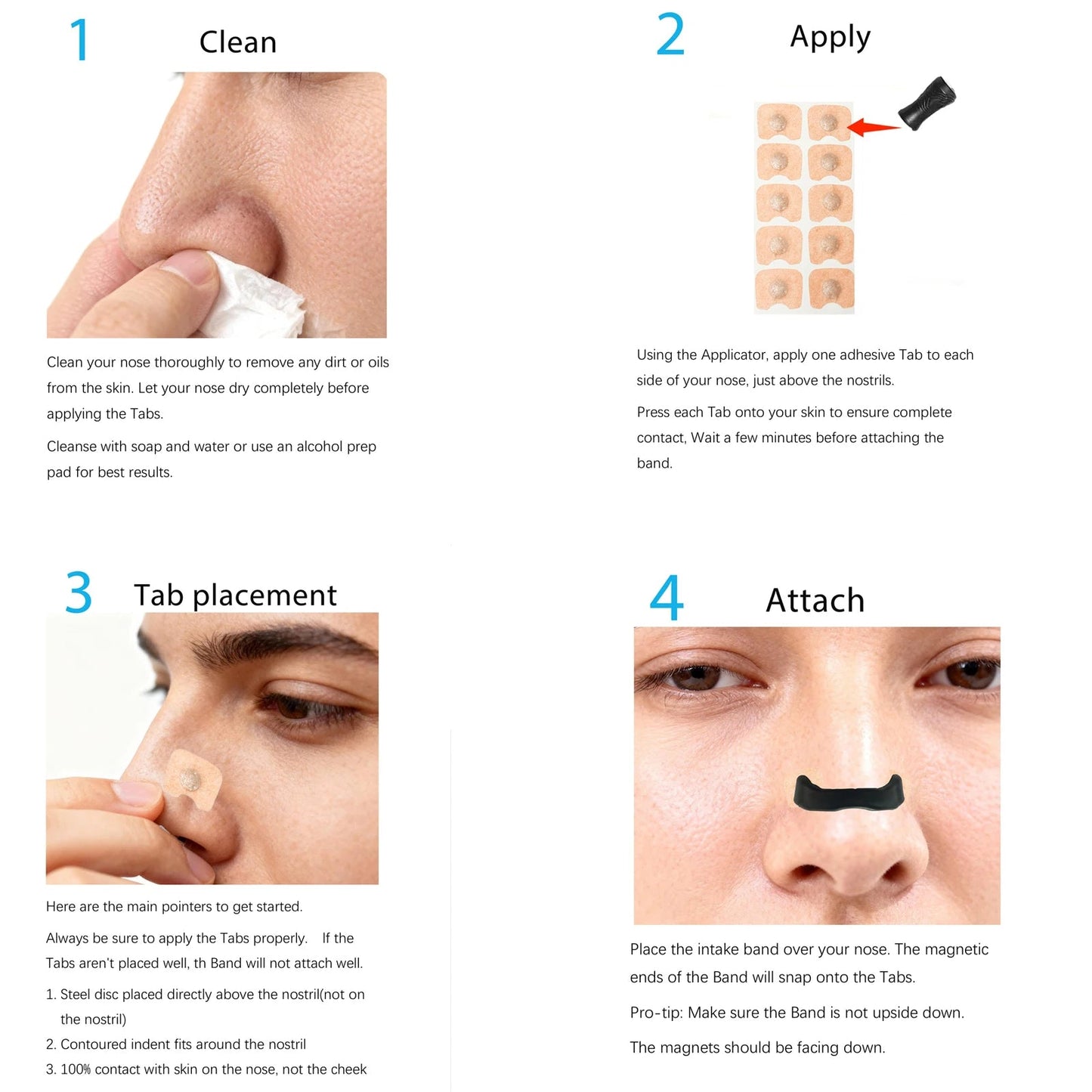 Magnetic Nasal Strips for Snoring