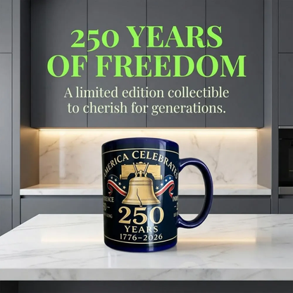 250th Anniversary Coffee Mug, Ceramic Coffee Mug