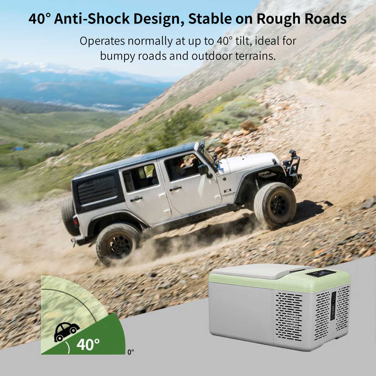 Portable 9L Compressor Car Refrigerator – -20°C Freezer Cooler | Traverseon
