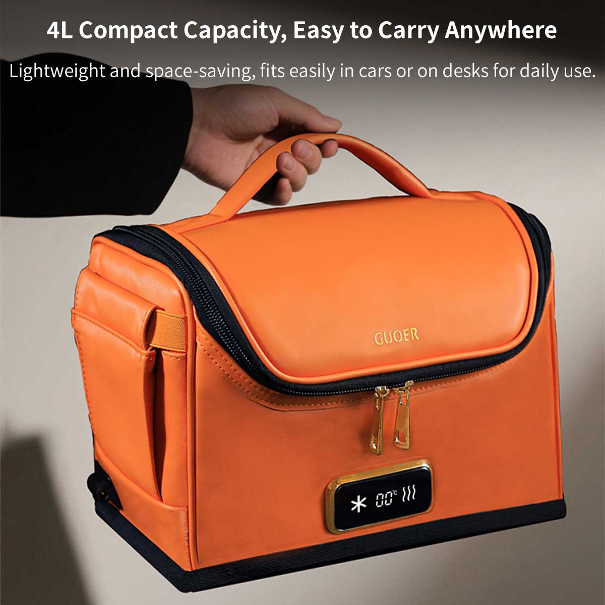 4L Portable Car Cooler & Warmer – 12V Mini Fridge for Travel | Traverseon