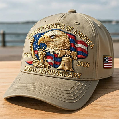 America 250th 1776–2026 Commemorative Hat – Limited Patriotic Edition