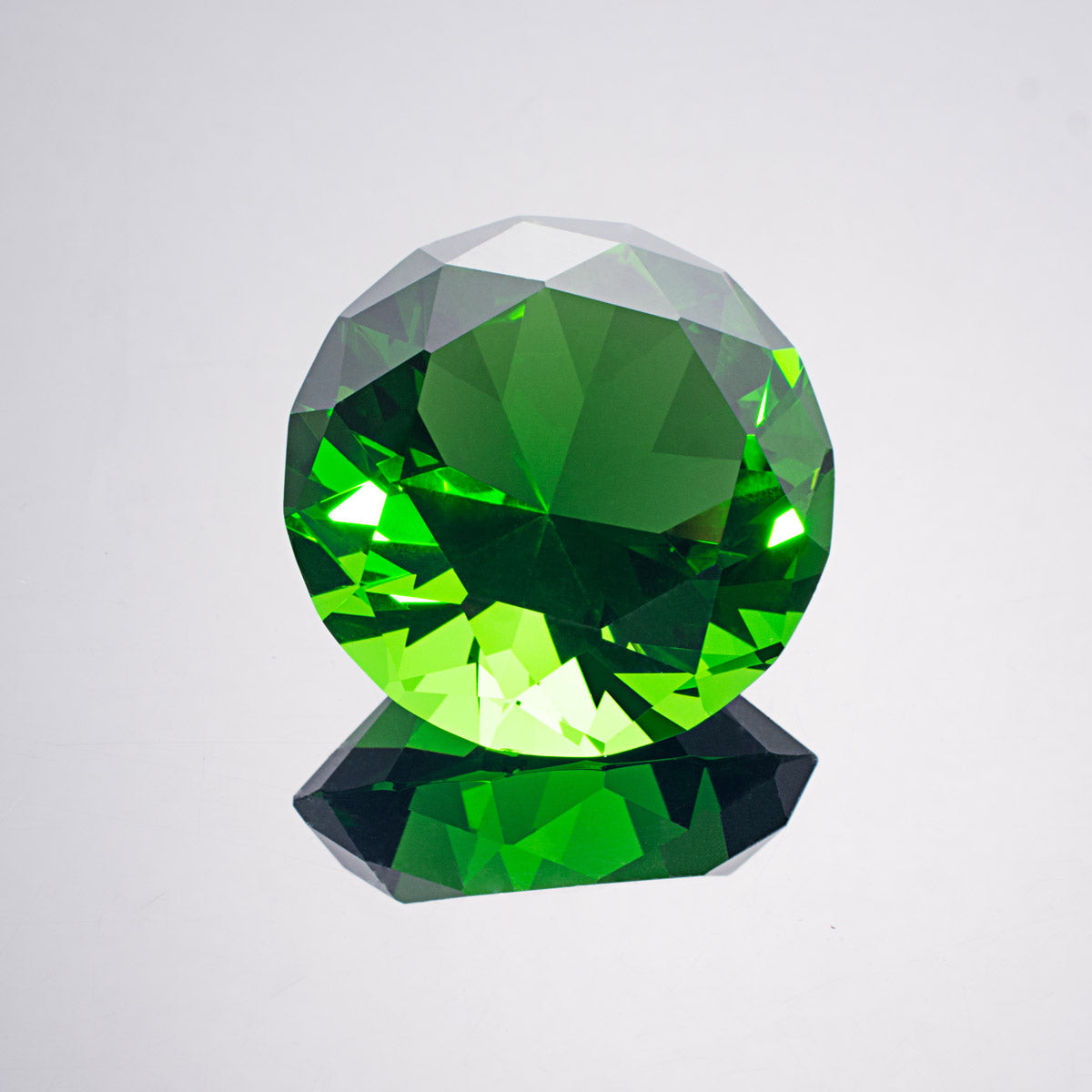 Green Diamond Shaped Crystal Centerpiece (50mm/60mm)
