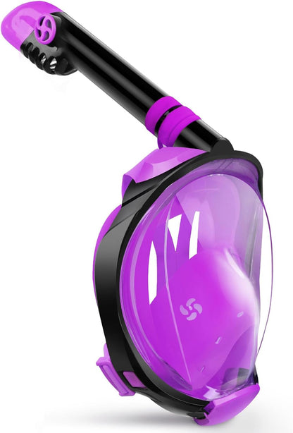 Adults G2 Full Face Snorkel Mask with Latest Dry Top System