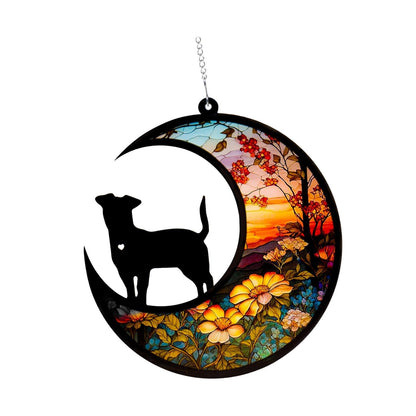Maxbell Dog Memorial Suncatcher Easy Installation for Loss of Dogs Pet Sympathy Gift