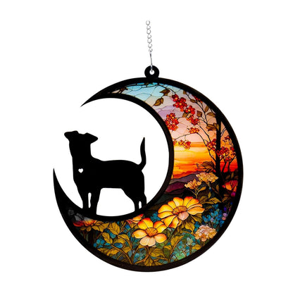 Maxbell Dog Memorial Suncatcher Easy Installation for Loss of Dogs Pet Sympathy Gift