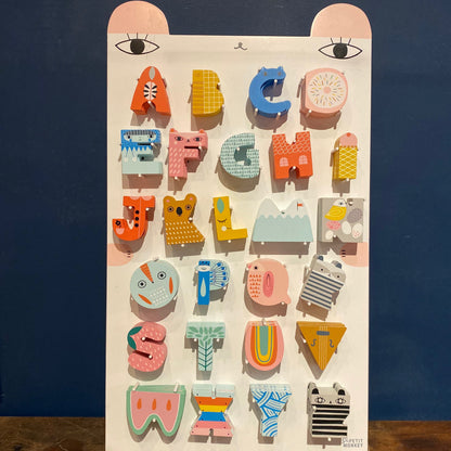 Suzy Ultman's Wooden Letters