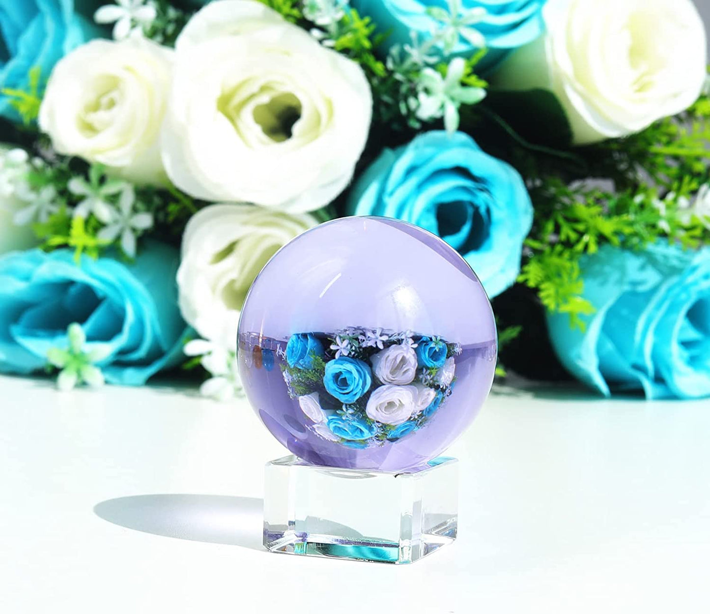 Purple Crystal Healing Ball (40mm/50mm/60mm)