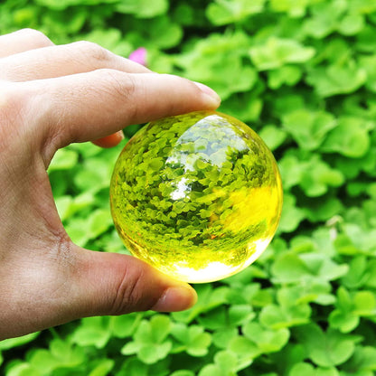 Yellow Crystal Healing Ball (40mm/50mm/60mm)
