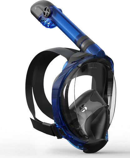 Full Face Snorkel Mask, Snorkeling Gear for Adults