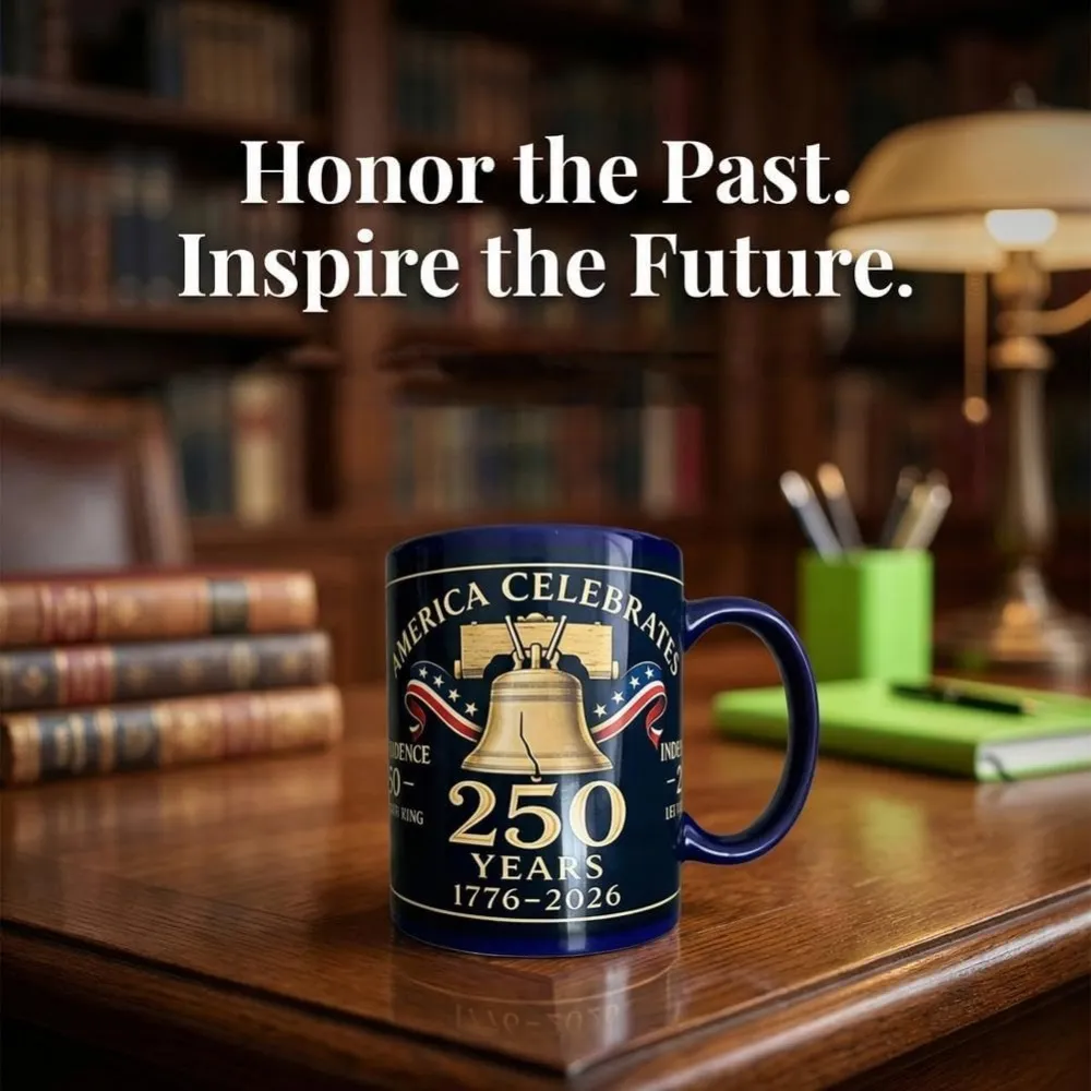 250th Anniversary Coffee Mug, Ceramic Coffee Mug