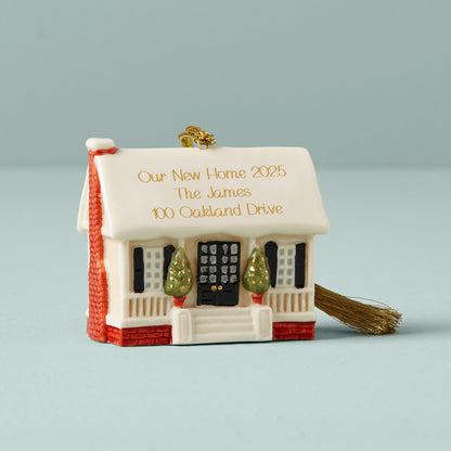 Personalized Our New Home Ornament