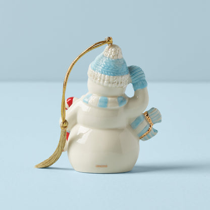 Personalized Winter Snowman Ornament