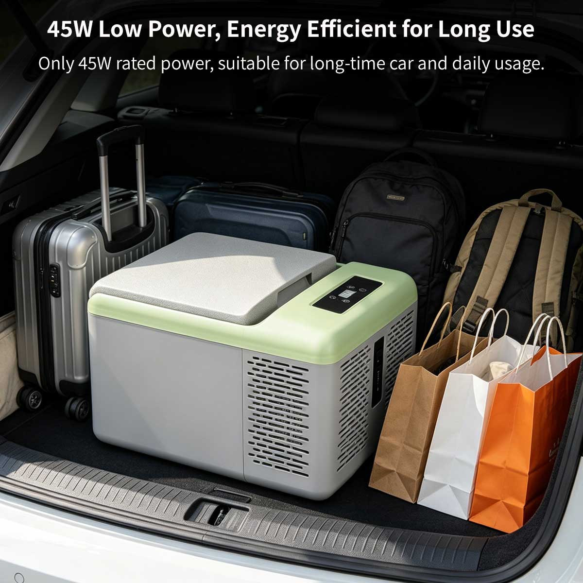 Portable 9L Compressor Car Refrigerator – -20°C Freezer Cooler | Traverseon