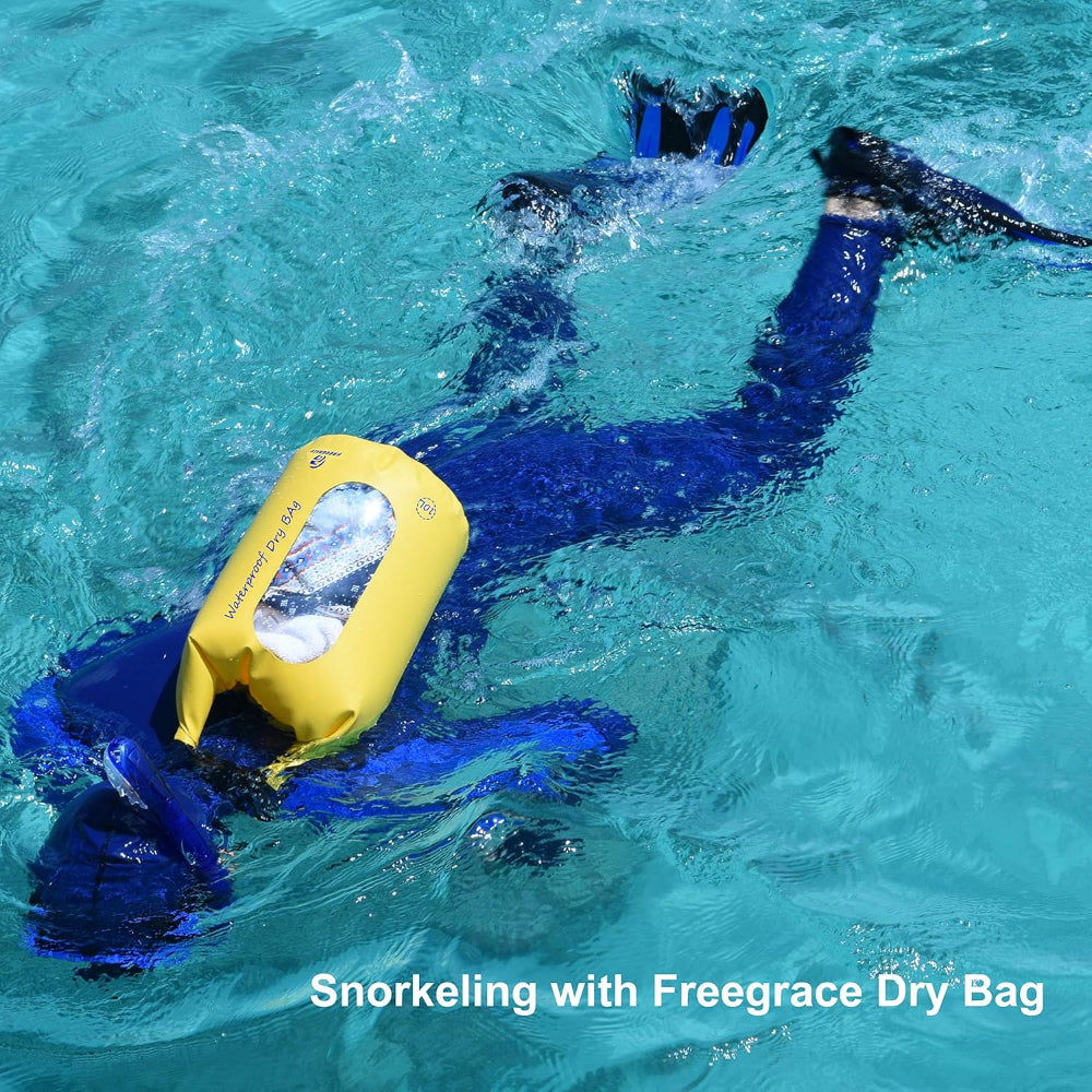 Waterproof Dry Bag Set - Submersible Dry Sack with Phone Case for Water Activities