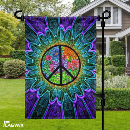 Vertical Garden Flag Stand