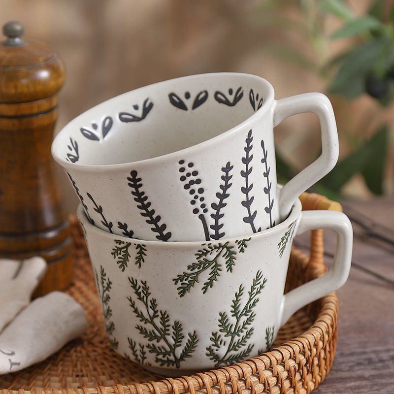 Organic Botanics Ceramic Tea Cups With Exposed Base