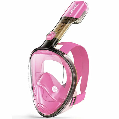 Adults G1 Full Face Anti Fog & Anti Leak Snorkel Mask