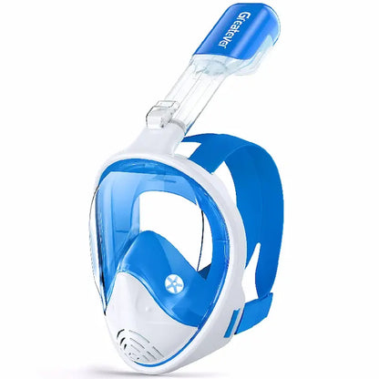Adults G1 Full Face Anti Fog & Anti Leak Snorkel Mask