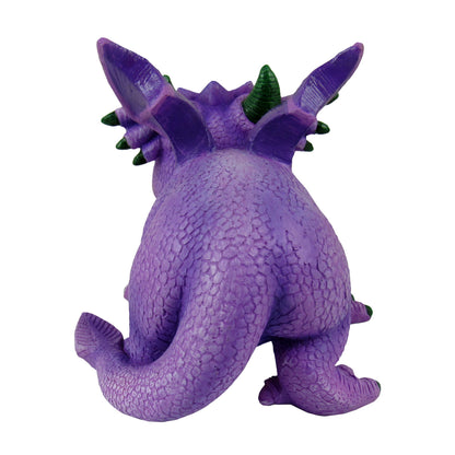Amethyst Purple Stone Dragon Figurine