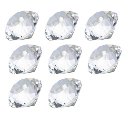 30mm Crystal Diamond Ornaments Centerpiece (8 Pieces/Set)
