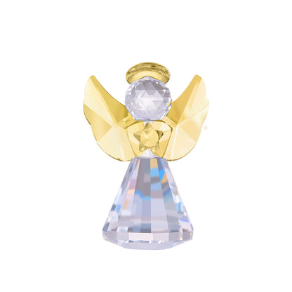 Gold Crystal Angel Figurine Decorative Ornaments