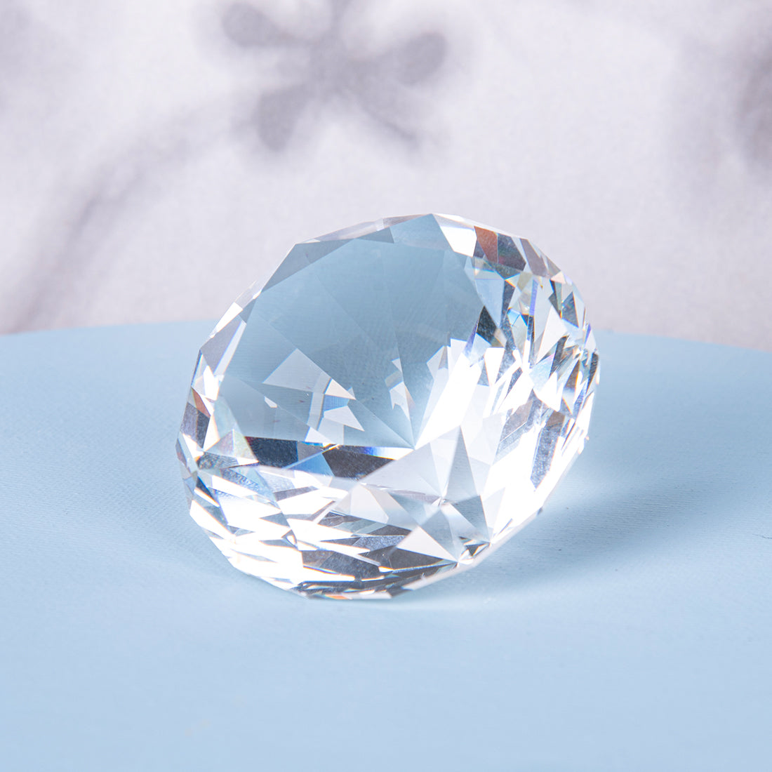 Clear Diamond Shaped Crystal Centerpiece (50mm/60mm)