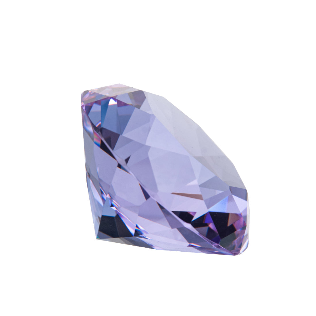Purple Dianmond Shaped Crystal Centerpiece (50mm/60mm)