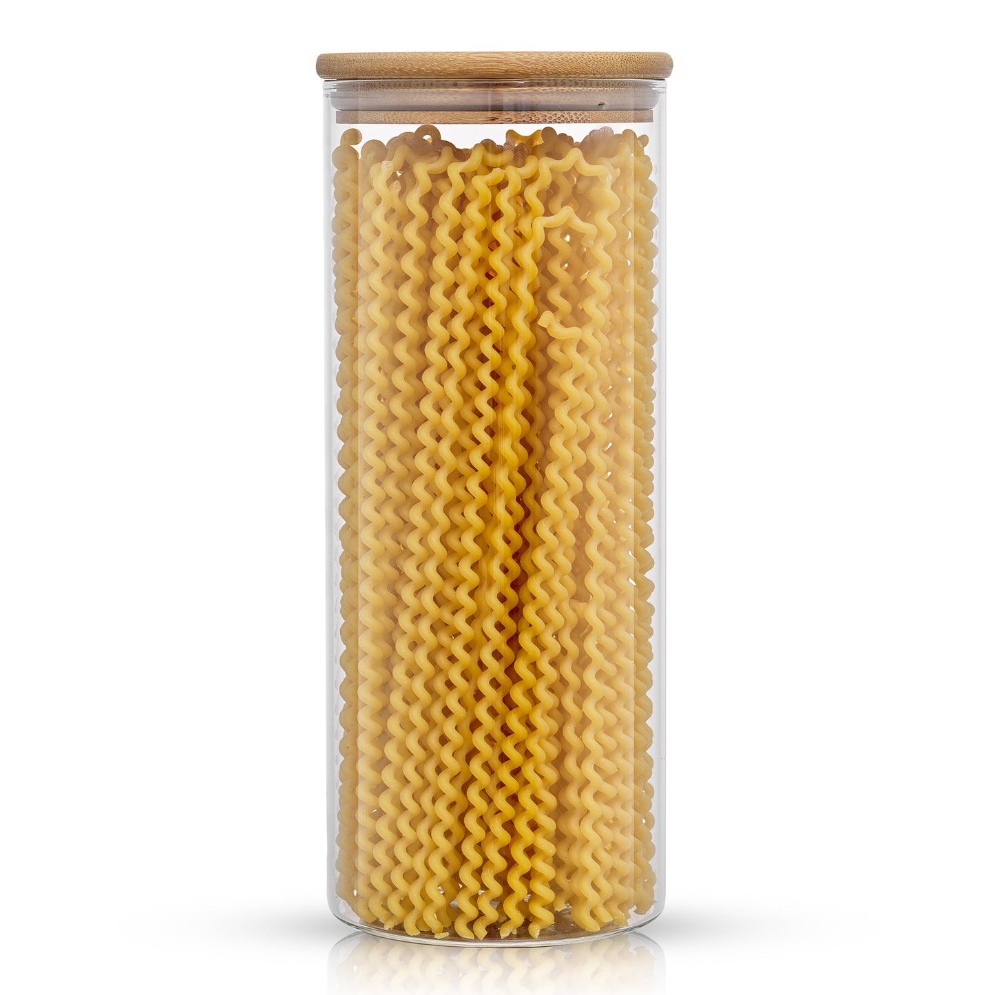 Glass Storage Jars with Airtight Lids Set
