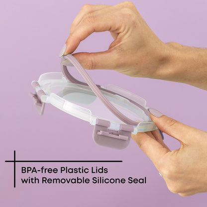 12 Glass Storage Containers with Leakproof Lids Set