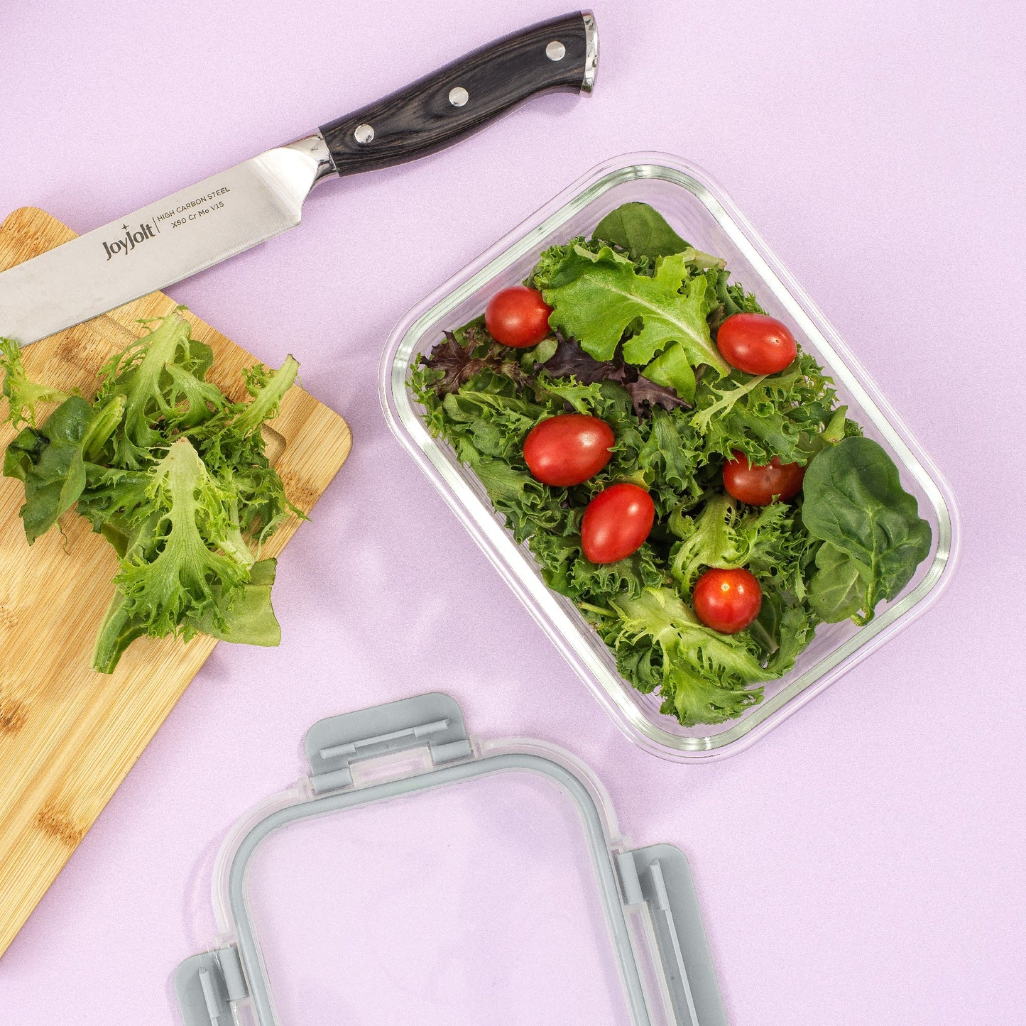 12 Glass Storage Containers with Leakproof Lids Set