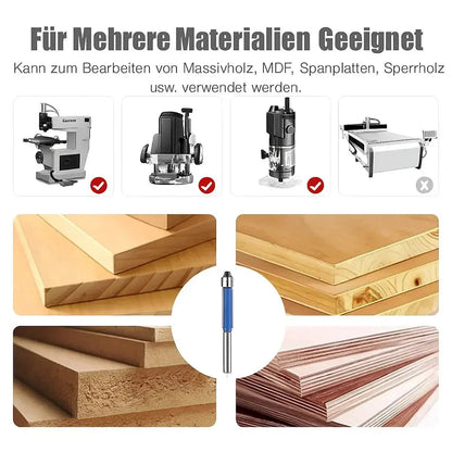 Cleanly milling edges without splinters ¨C Deburring and polishing tool (set of 4)