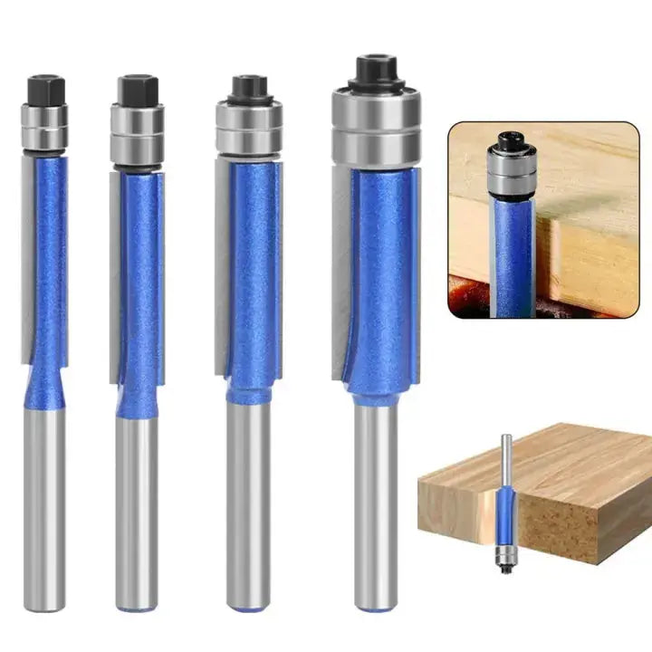 Cleanly milling edges without splinters ¨C Deburring and polishing tool (set of 4)