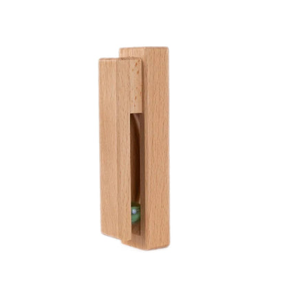Marble Slide Wood Towel Holder With Easy Mount