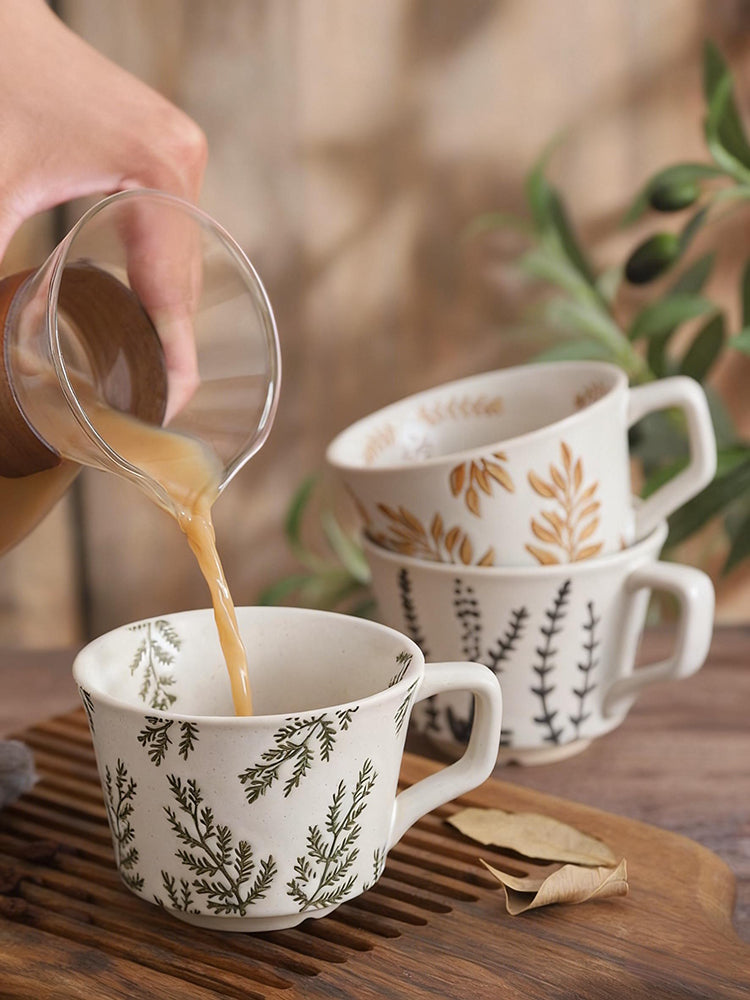 Organic Botanics Ceramic Tea Cups With Exposed Base
