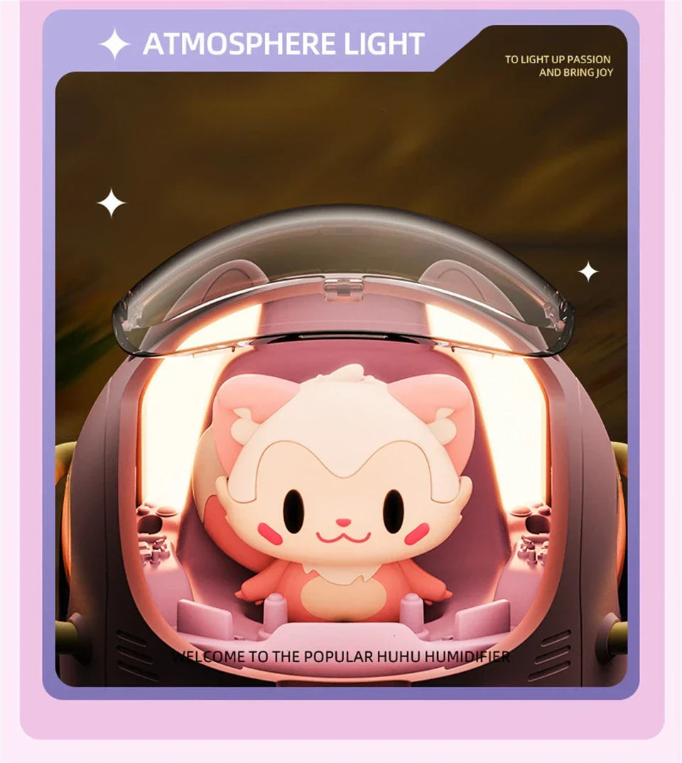 Mecha Cat Air Humidifier Night Light