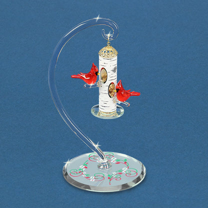 Glass Baron Cardinal Feeder