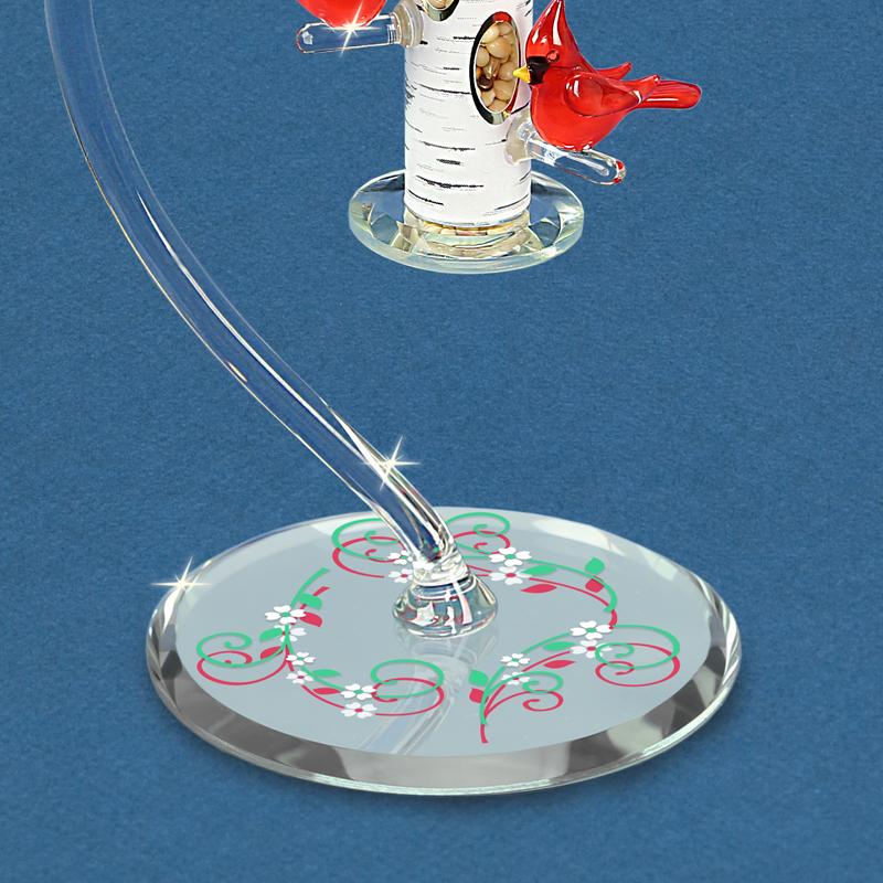 Glass Baron Cardinal Feeder