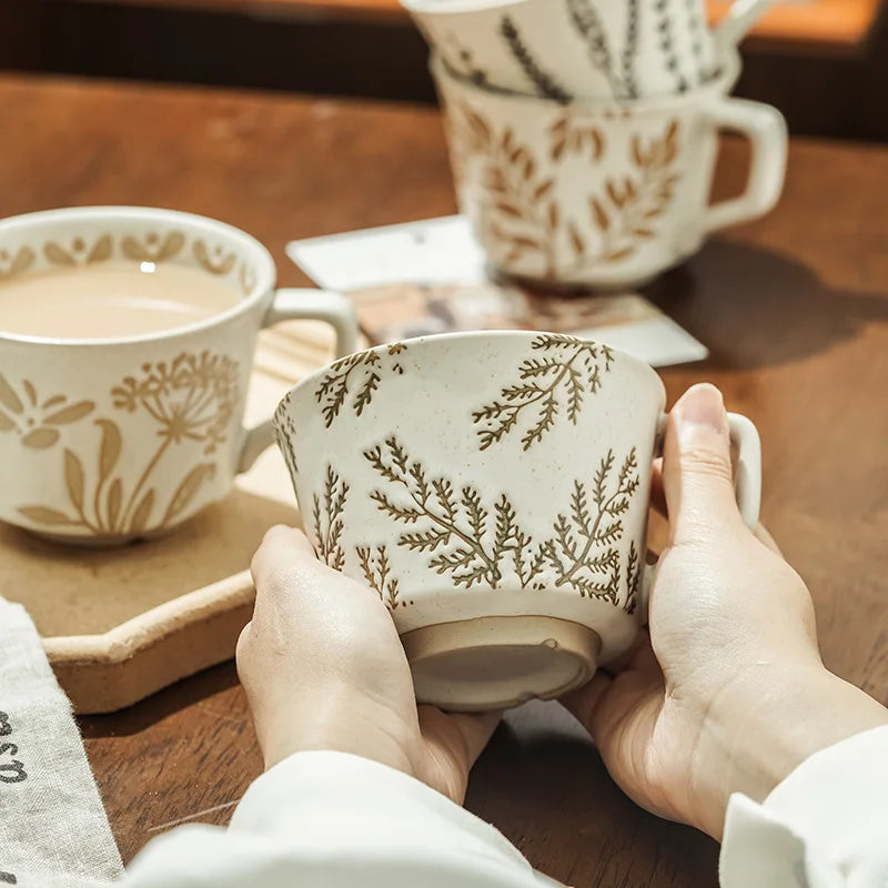 Organic Botanics Ceramic Tea Cups With Exposed Base
