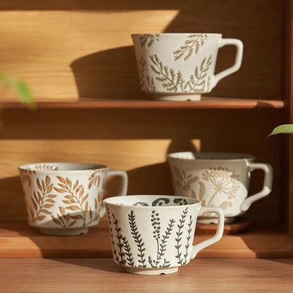 Organic Botanics Ceramic Tea Cups With Exposed Base