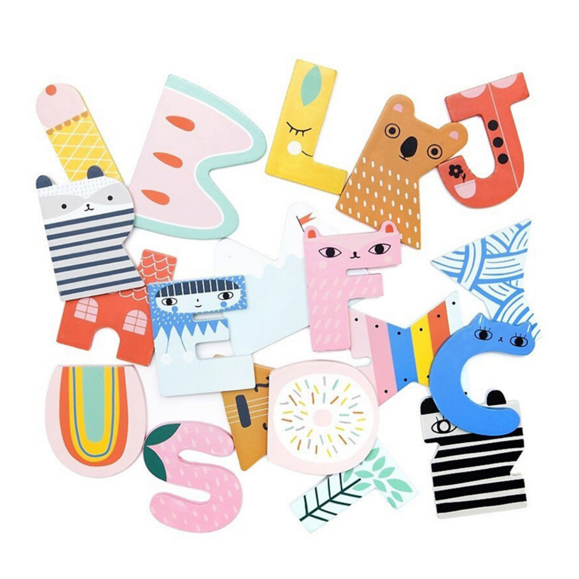 Suzy Ultman's Wooden Letters