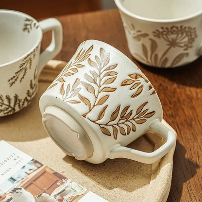 Organic Botanics Ceramic Tea Cups With Exposed Base