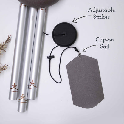Personalized Veteran Memorial Wind Chime